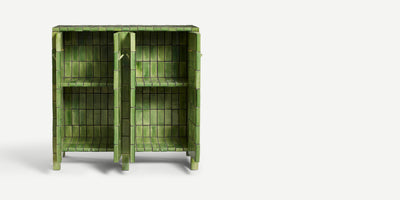 Welcome Cabinet in Bottle Green