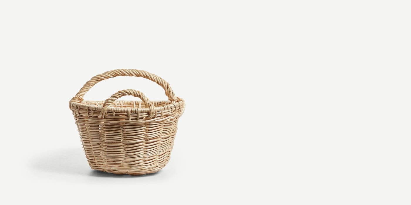 Scuttle-work Garden Basket