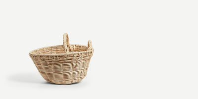 Scuttle-work Garden Basket