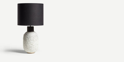 White Lava Table Lamp (Tall)