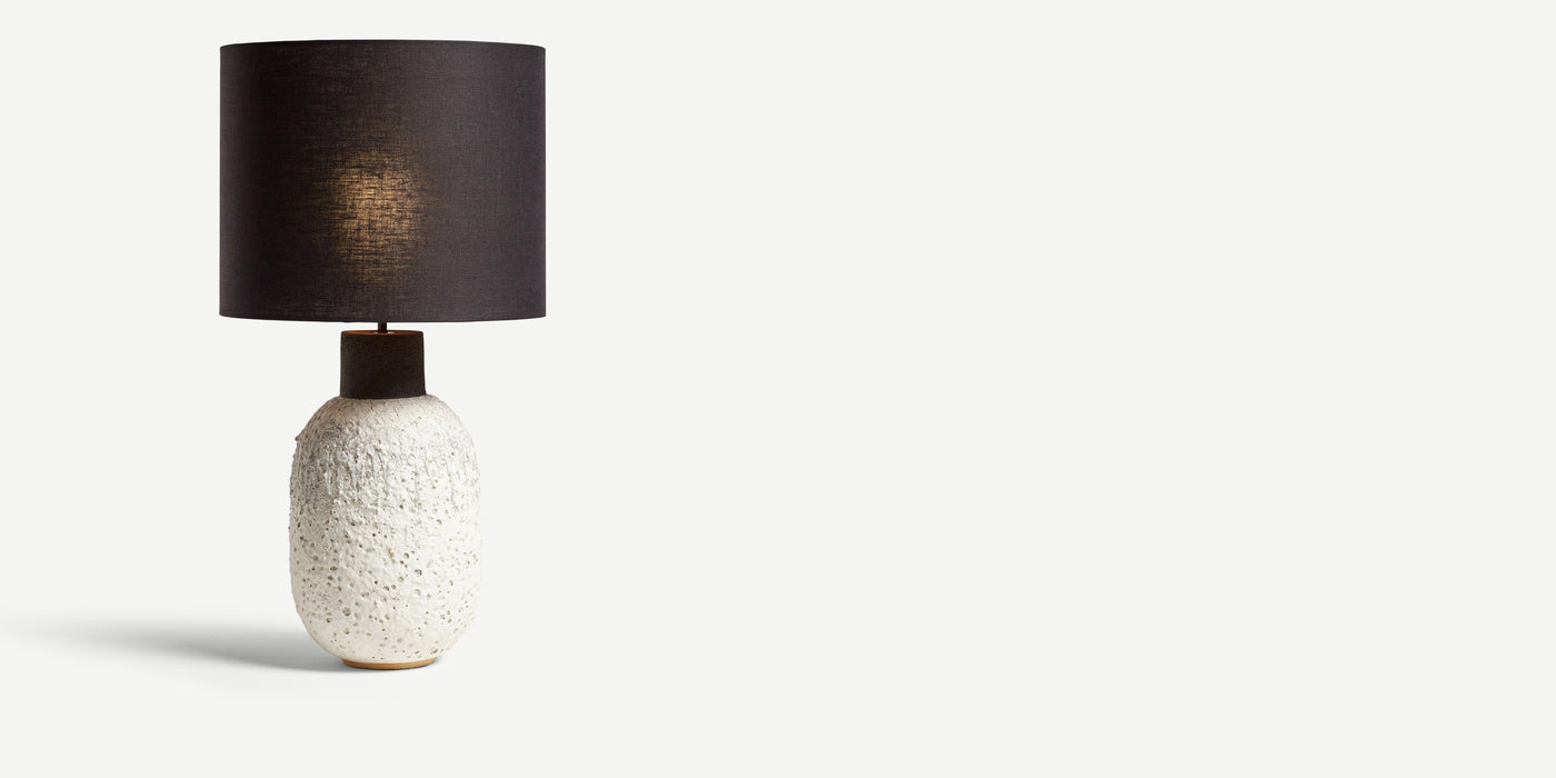 White Lava Table Lamp (Tall)